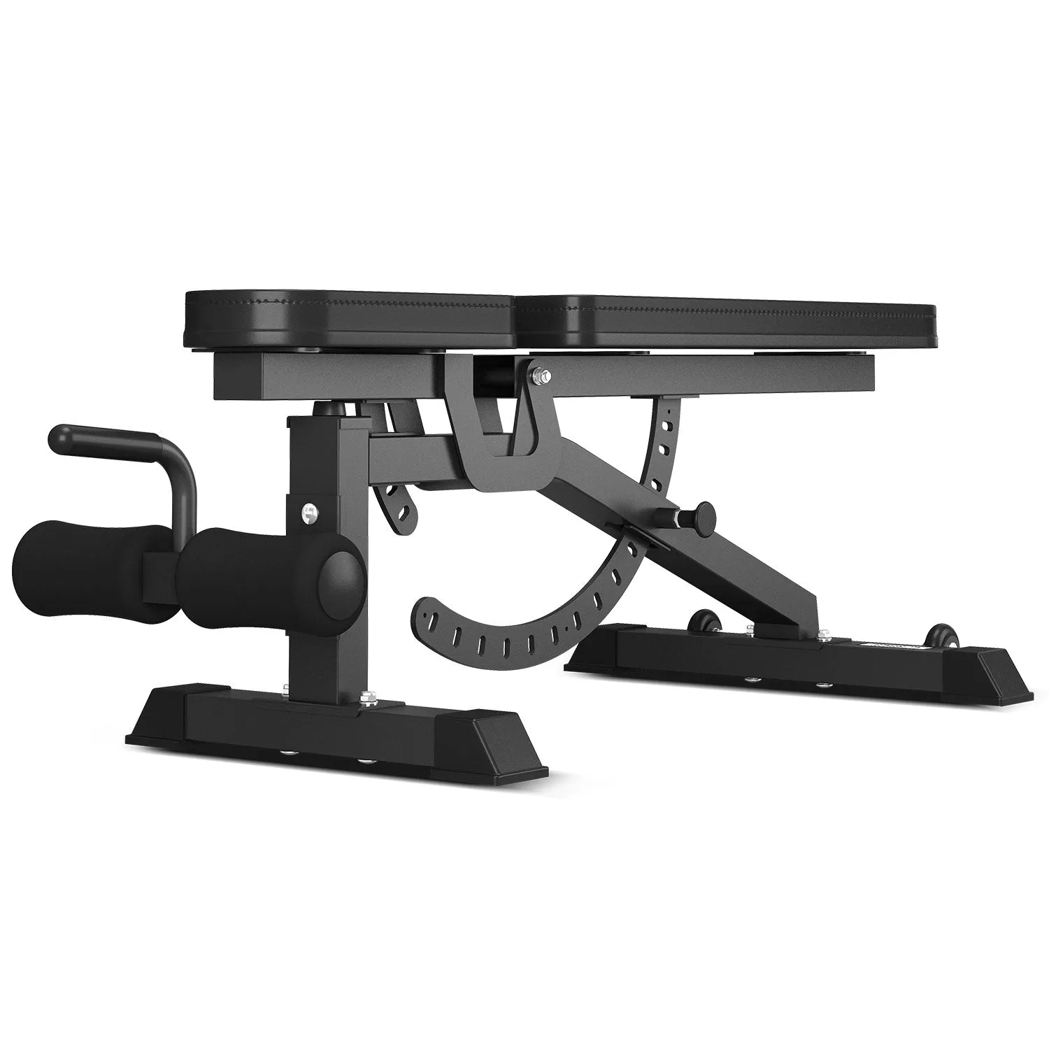 14 Level Adjustable FID Bench with Weights Set, LSG GBN-006