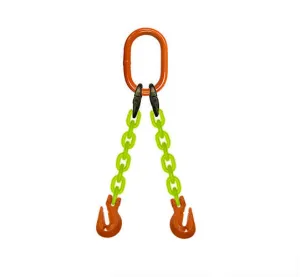 2' GR100 Recovery Chain w/ Cradle Grab Hooks - Made in USA