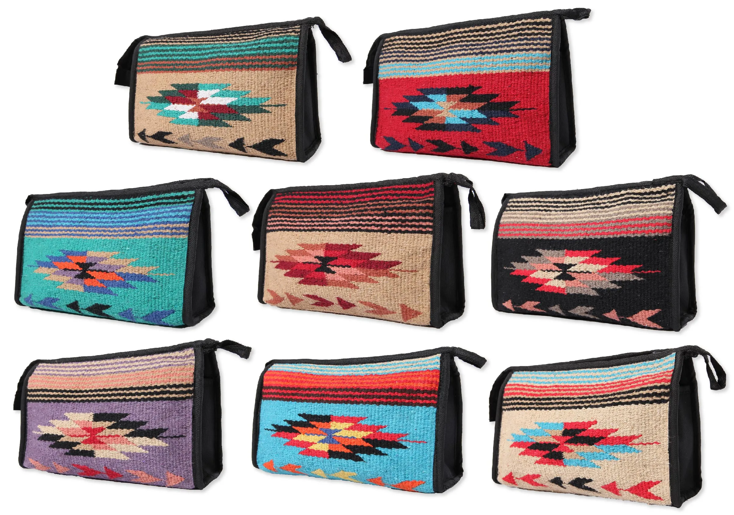 8 Southwest Cotton Makeup Bags! Only $9.50 ea.!