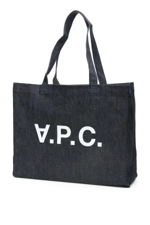 A.p.c. daniela denim tote bag