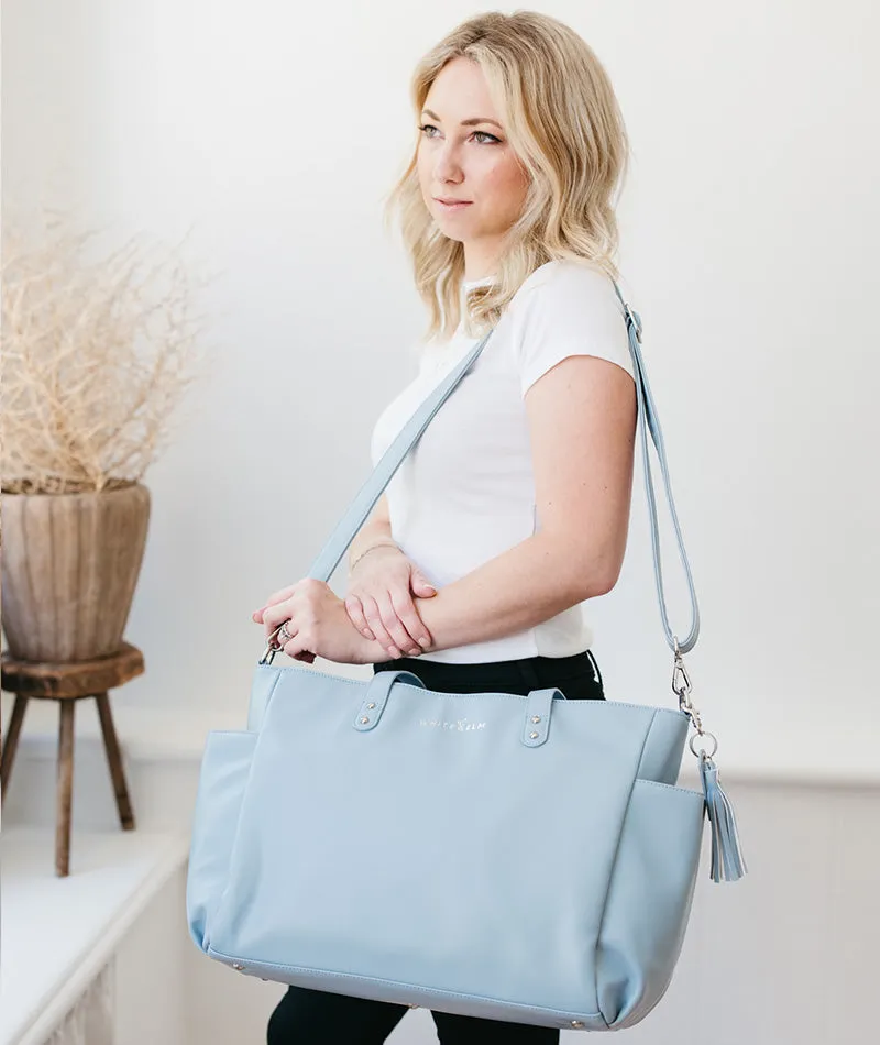 Aquila Tote Bag - Ice Blue - [OUTLET FINAL SALE]