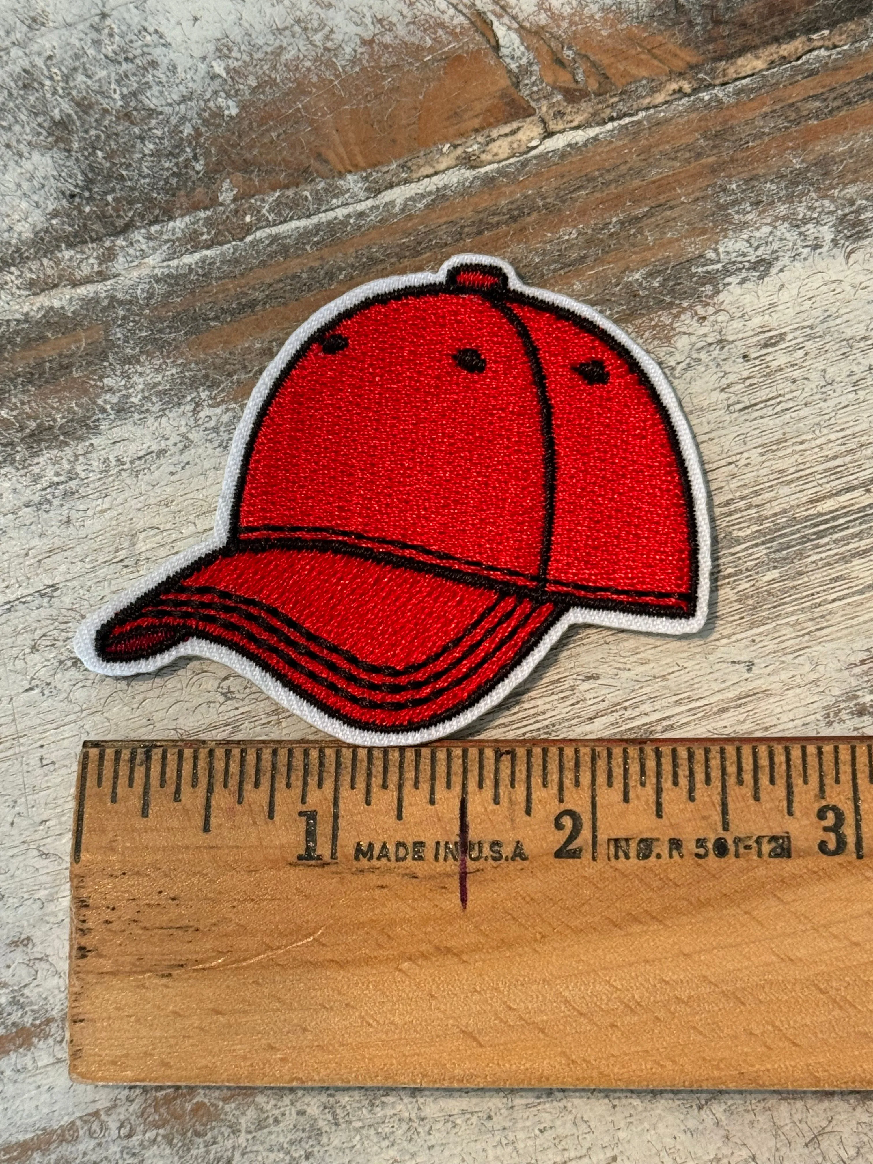 Baseball Hat Iron On Patch