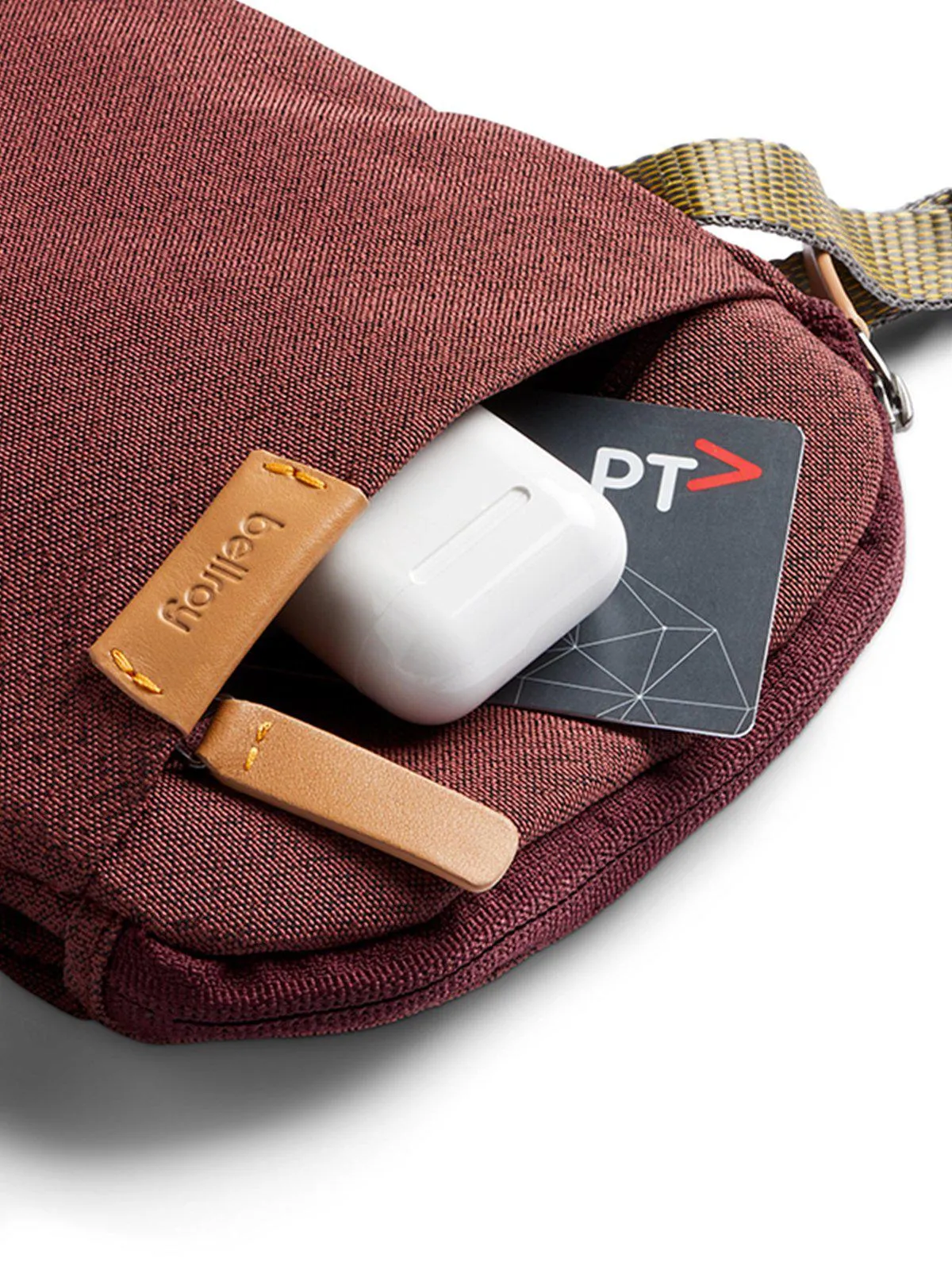 Bellroy City Pouch Red Earth