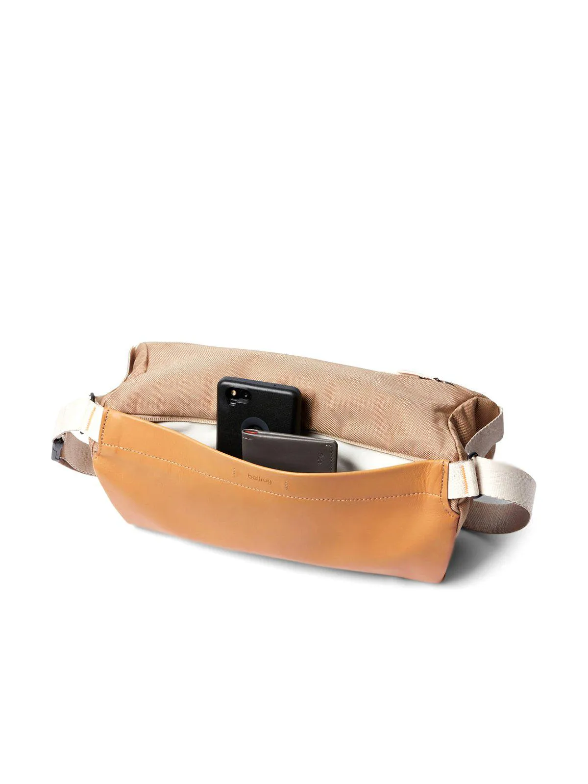 Bellroy Sling Bag Premium Dura Nylon Desert