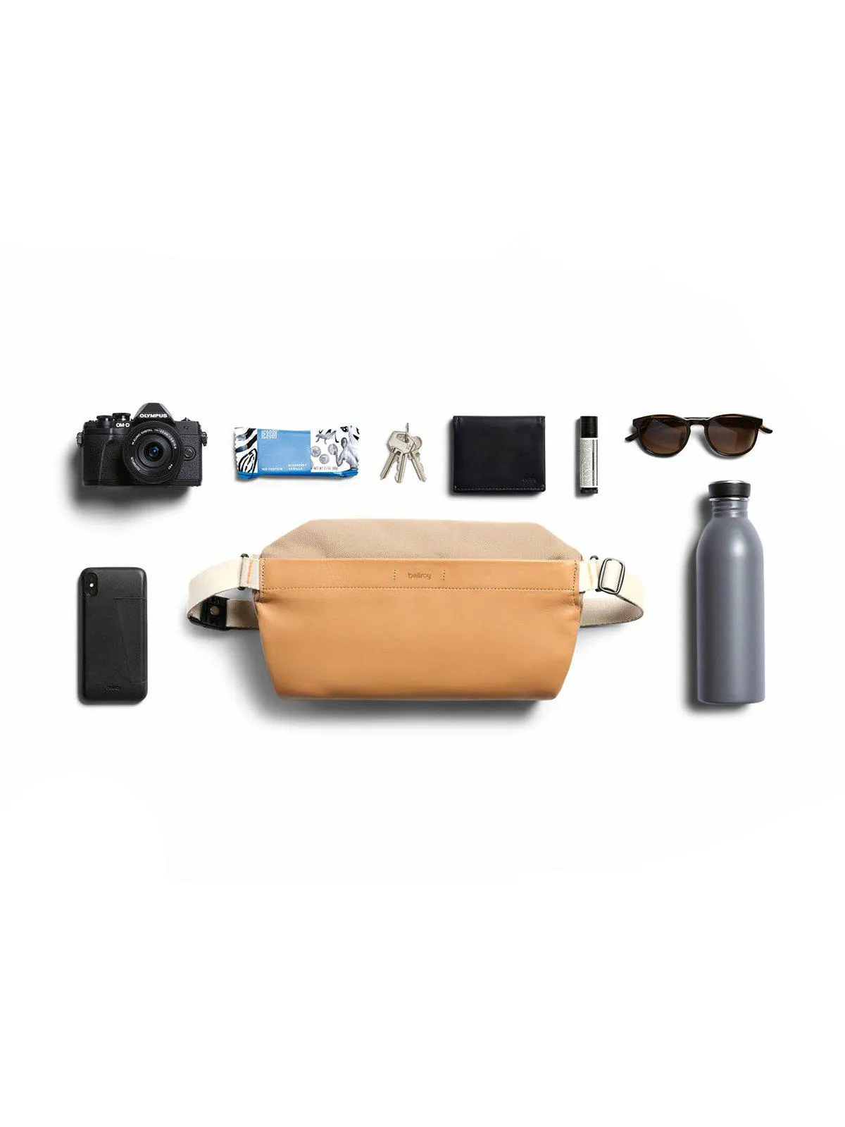 Bellroy Sling Bag Premium Dura Nylon Desert