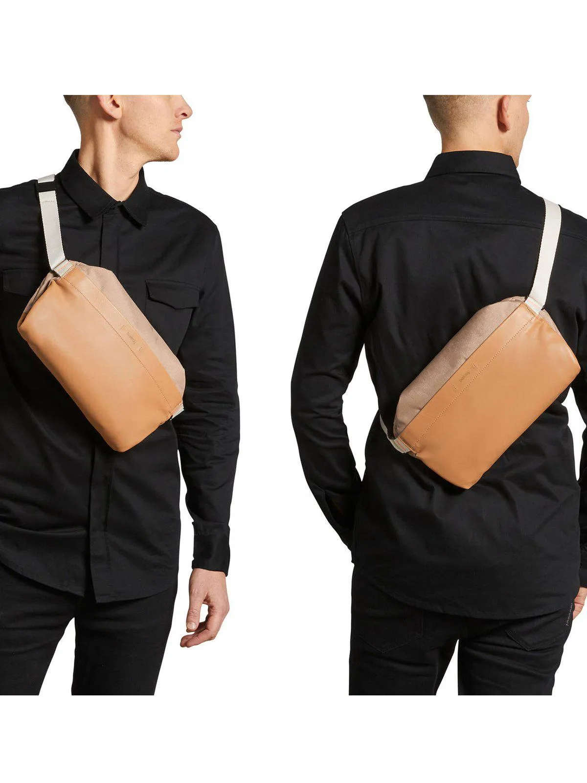 Bellroy Sling Bag Premium Dura Nylon Desert