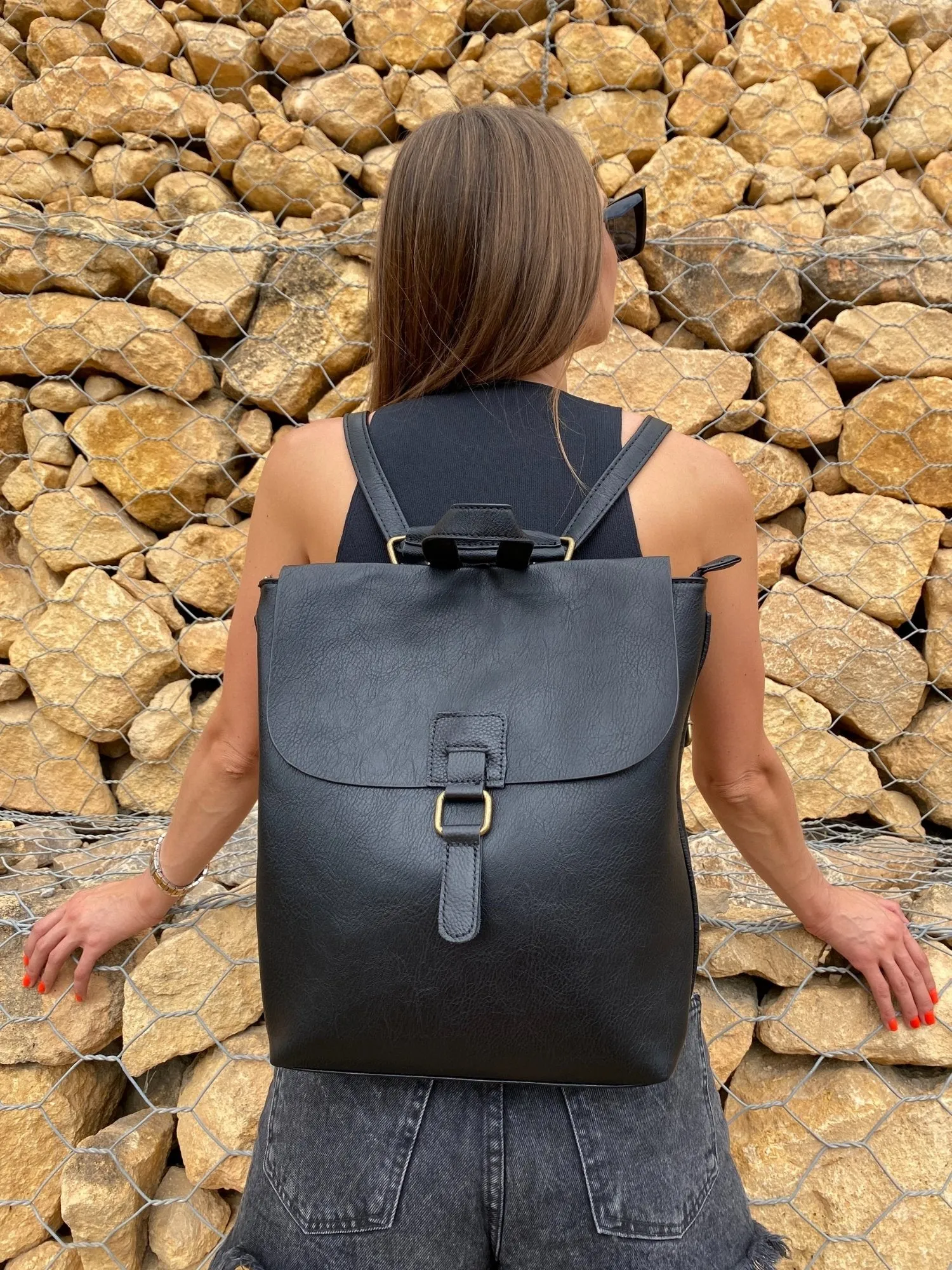 Black Backpack from Spain