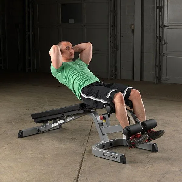 Body Solid Commercial Flat / Incline / Decline Bench