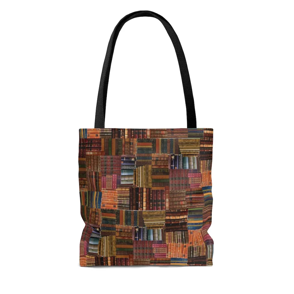 Book Lover Bookish Pattern Tote Bag