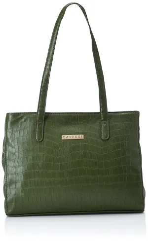 Caprese womens HOPE S Large OLIVE Satchel