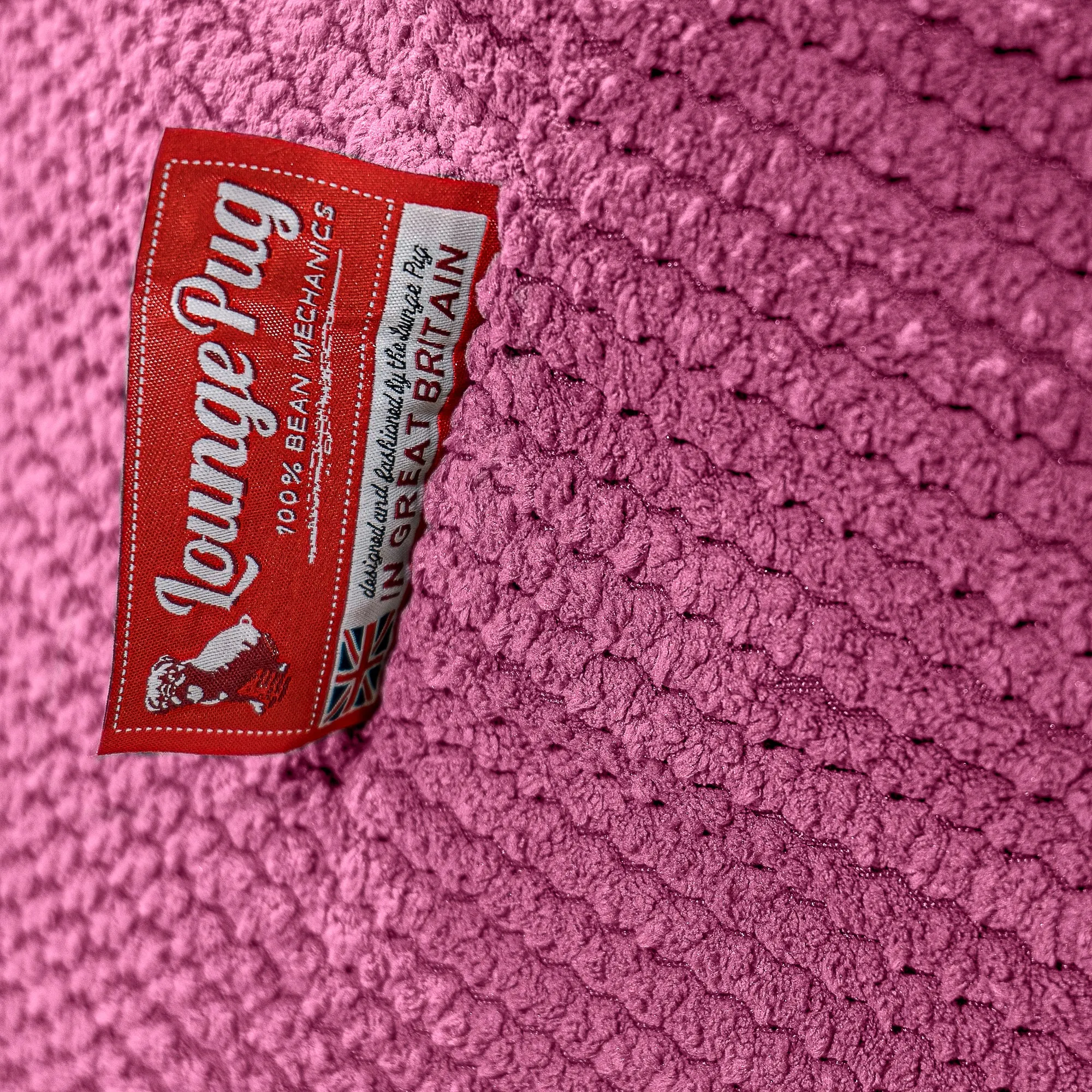 Classic Bean Bag Chair - Pom Pom Pink