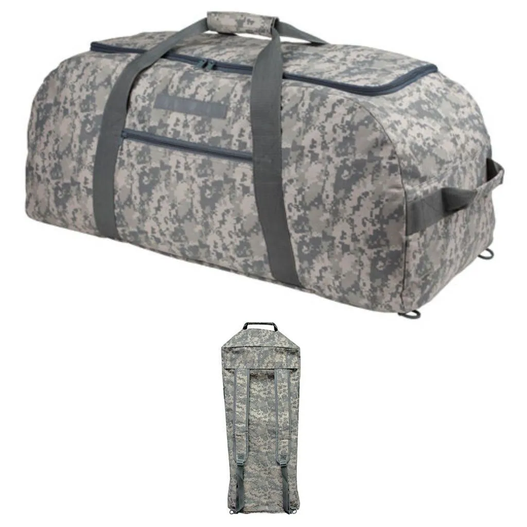 Digital ACU Camouflage 31 inch XLarge Big Duffle Bags Backpack Rucksack Military Style Luggage