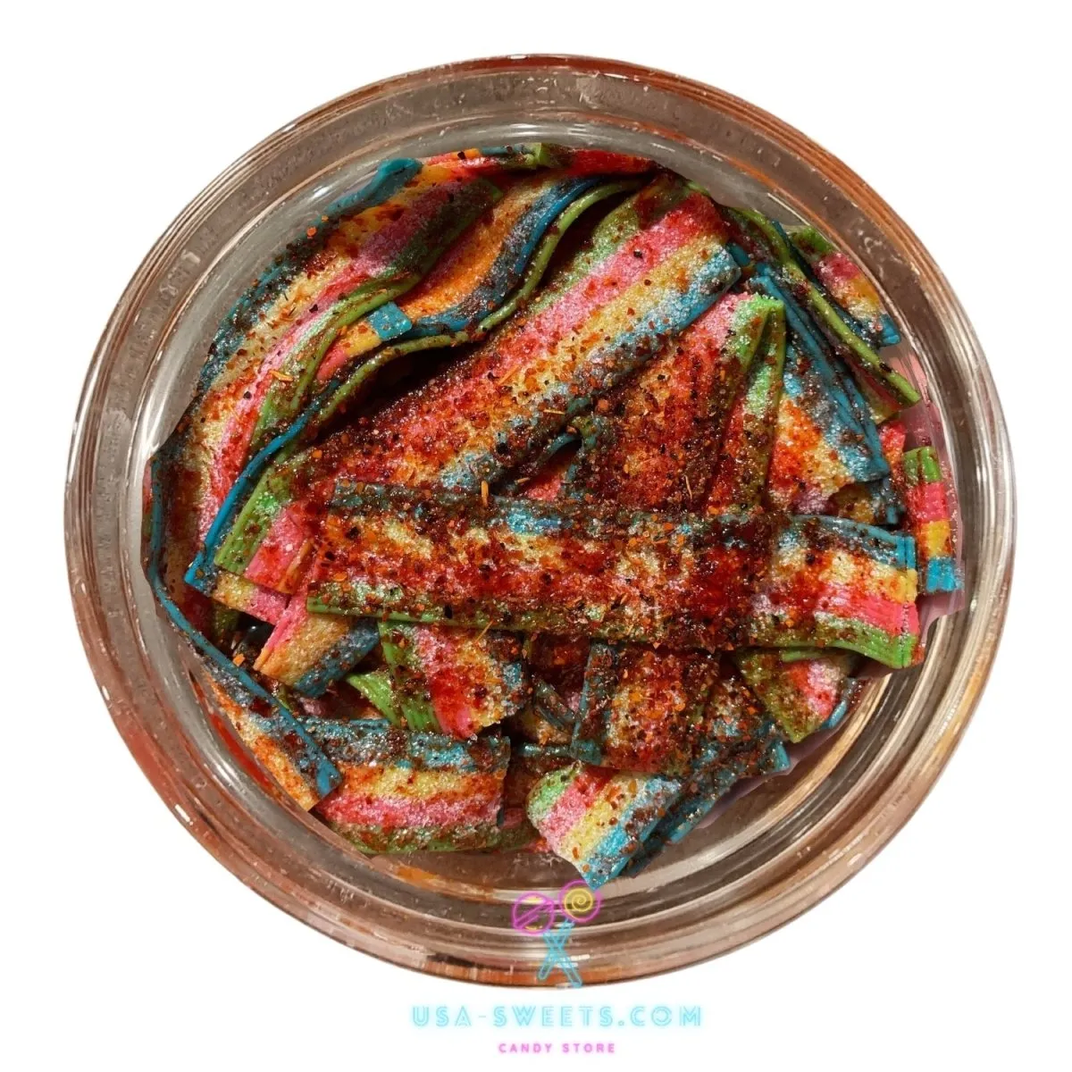 DIY Chamoy & Tajin Rainbow Sour Straps Pack