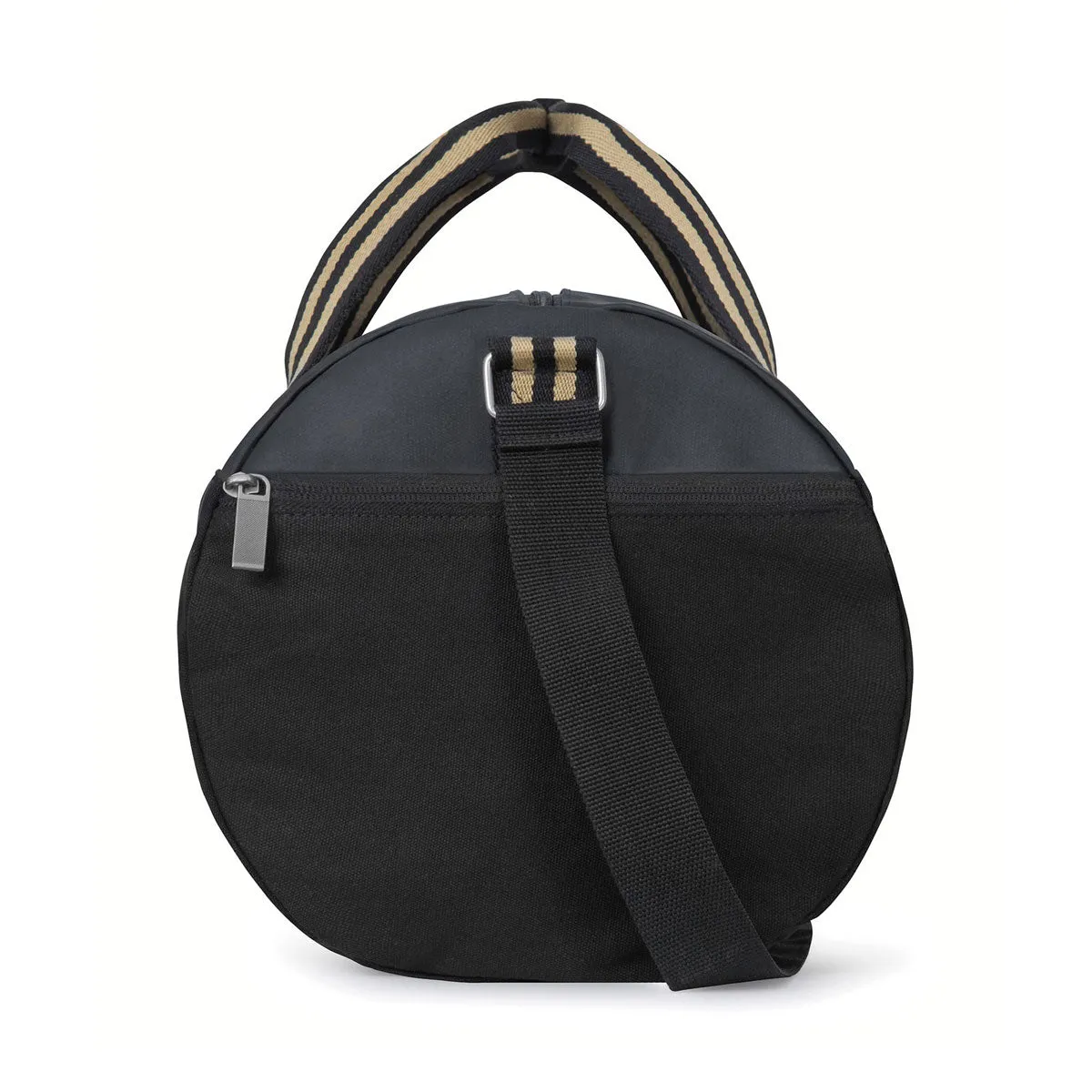 Gemline Black Charlie Cotton Barrel Duffel