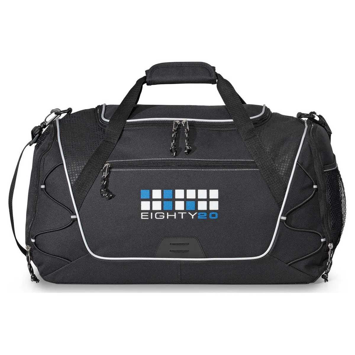 Gemline Black Matrix Sport Duffel