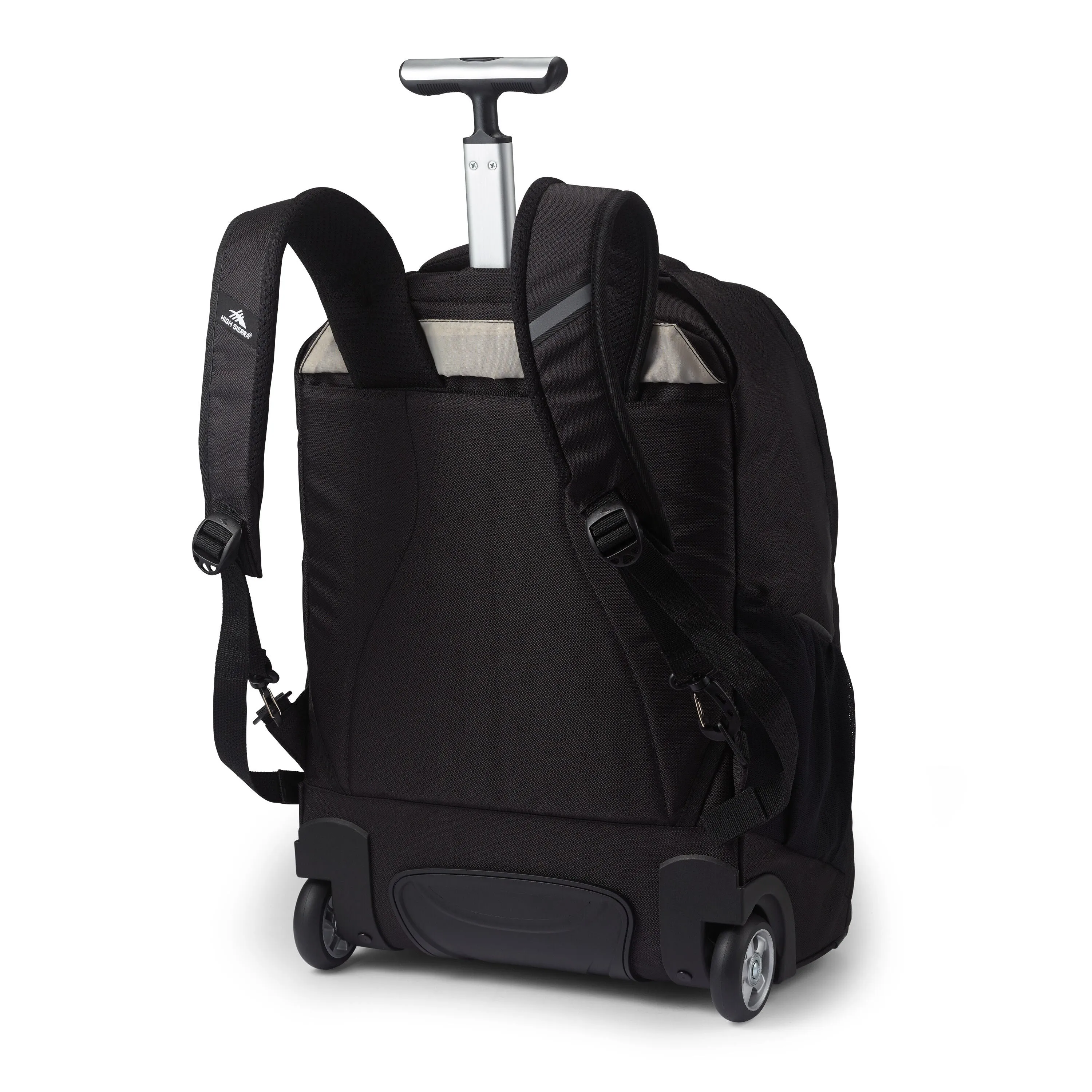 High Sierra Freewheel Pro Wheeled Backpack - Black