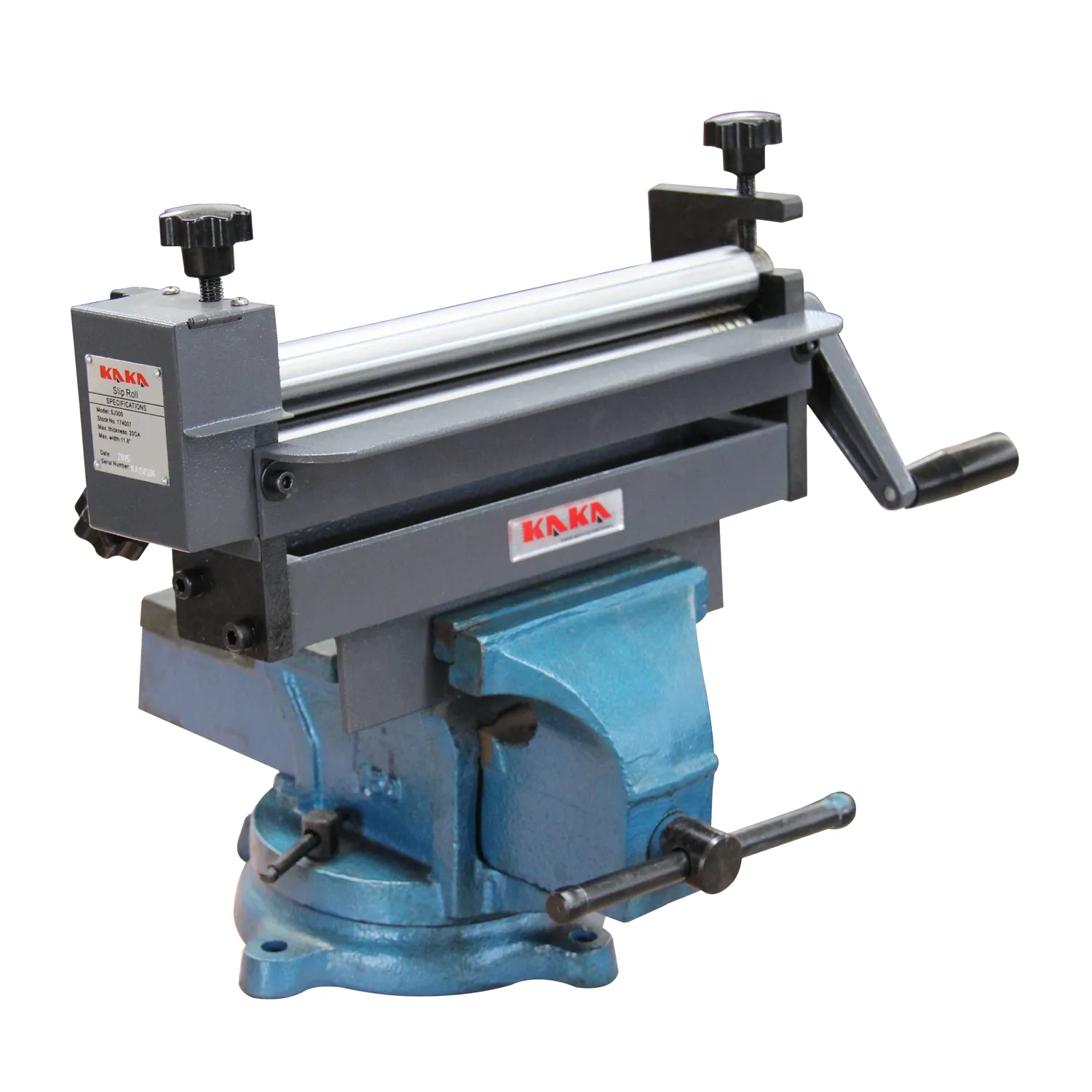 KANG Industrial SJ-300 Slip Roll Machine, 300mm Forming Width, 1.0mm Capacity