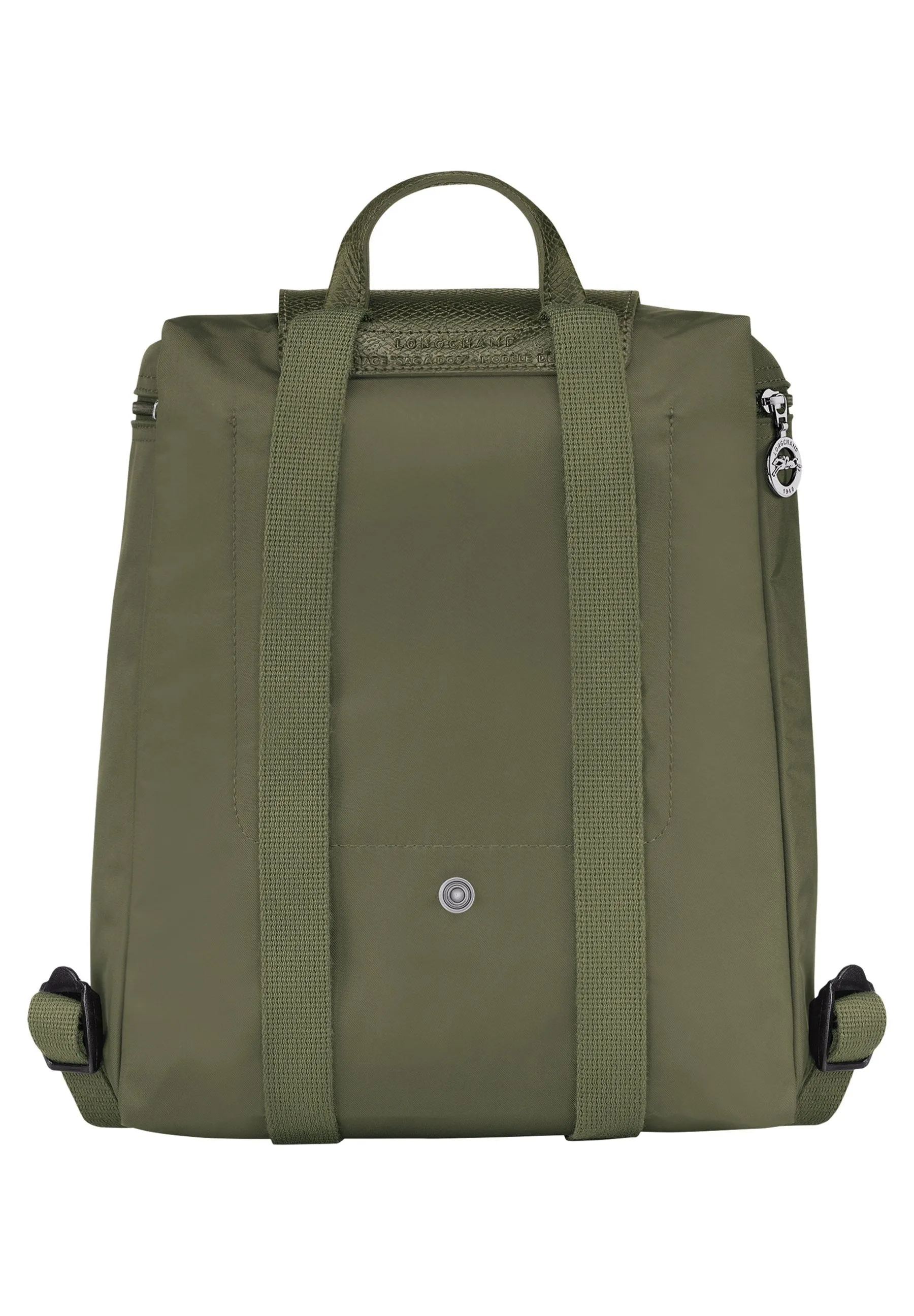 Longchamp Le Pliage backpack, dark green