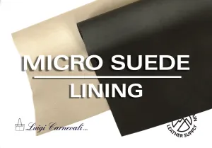 Luigi Carnevali - Micro Suede Lining