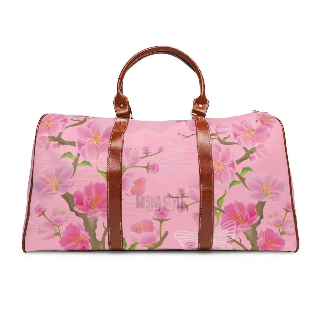 Luxury Waterproof Travel Bag - Metallic Pink