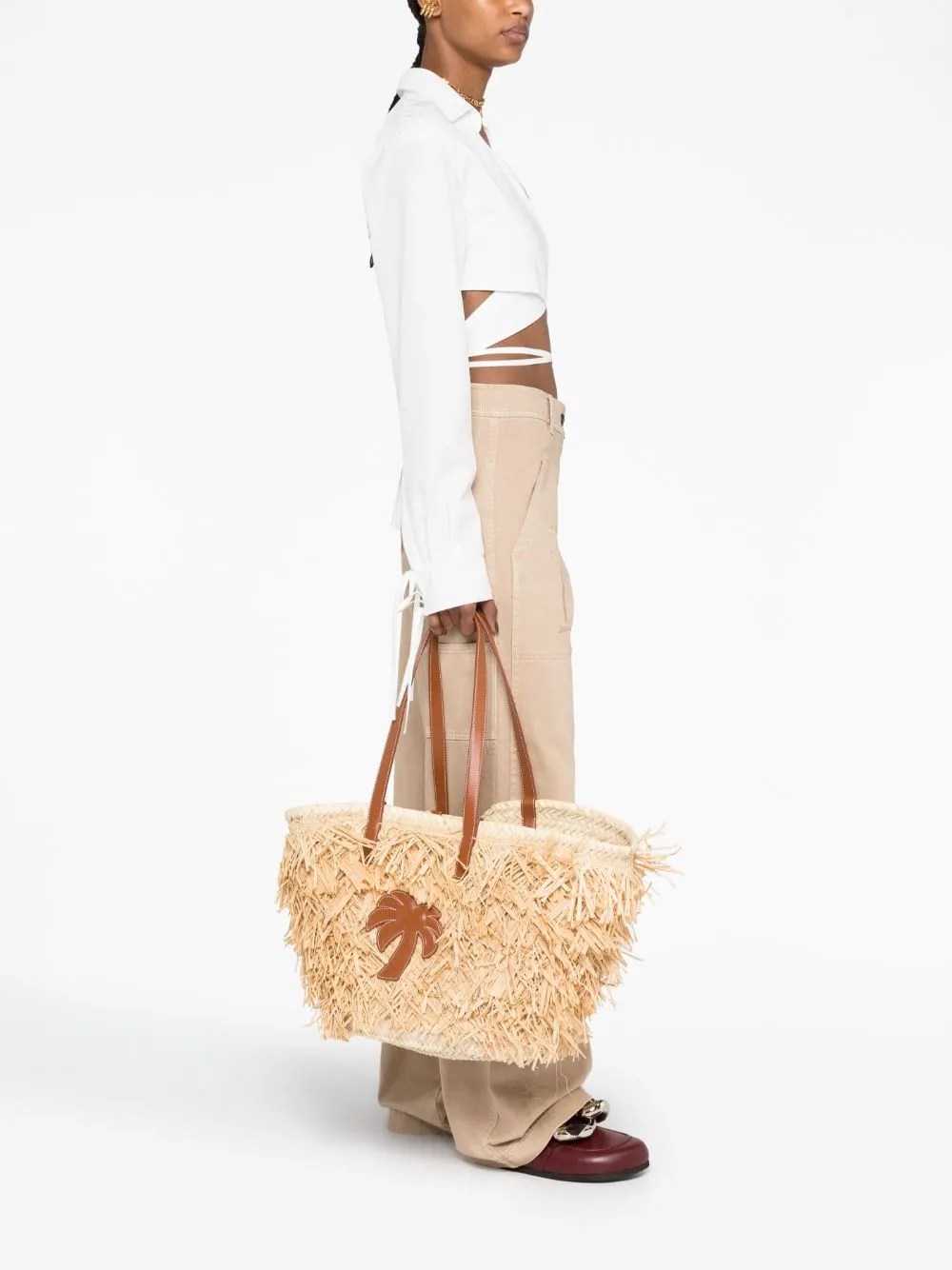 Palm Angels Bags.. Beige