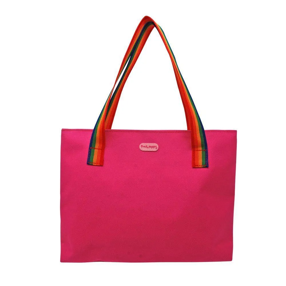 Rainbow Magic Tote Bag-Hot Pink