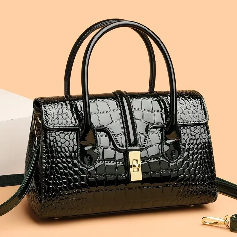 SafariChic Alligator Handbag