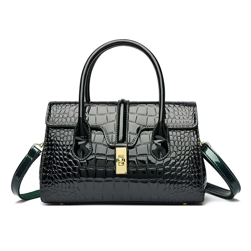 SafariChic Alligator Handbag