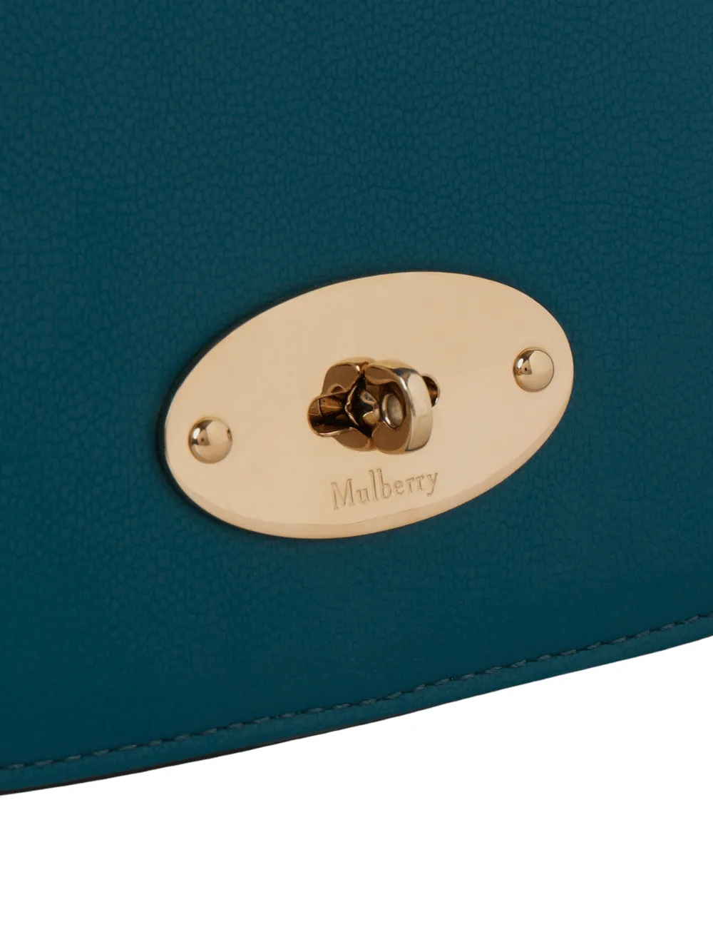 Small Darley Satchel Micro Classic Grain (Titanium Blue)