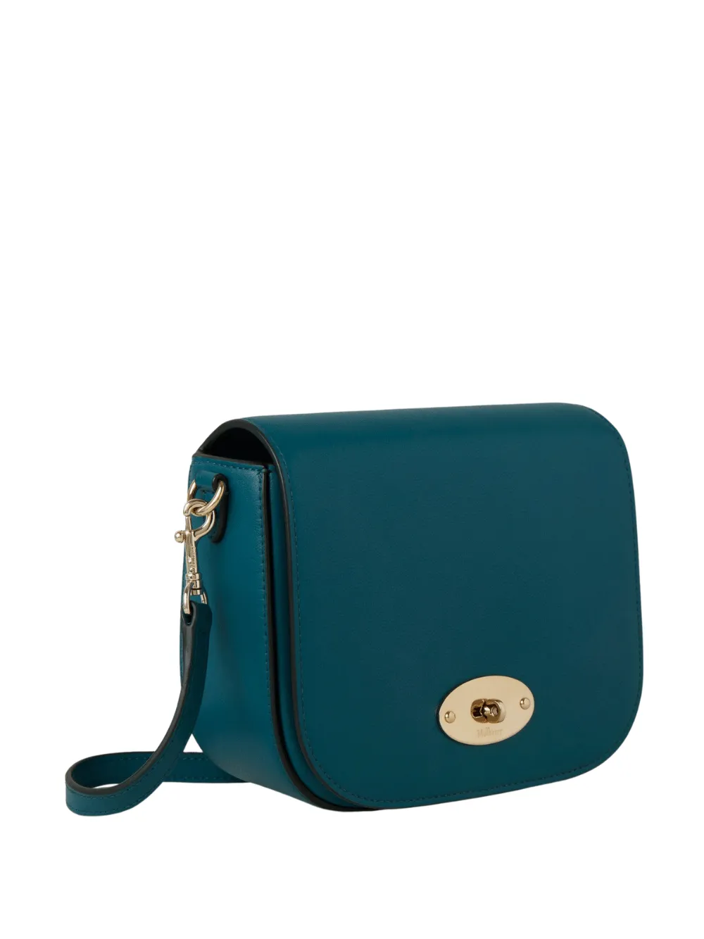 Small Darley Satchel Micro Classic Grain (Titanium Blue)