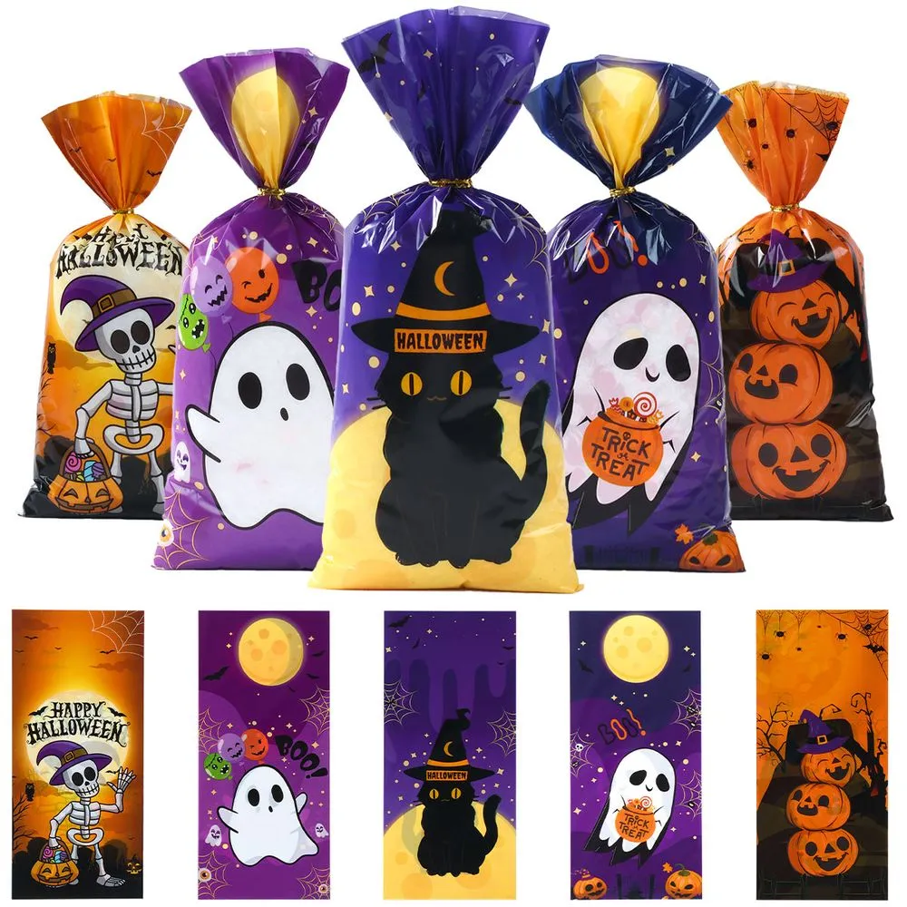 Spooktacular Halloween Candy Bags - Perfect Party Decor & Treat Packaging 2023!