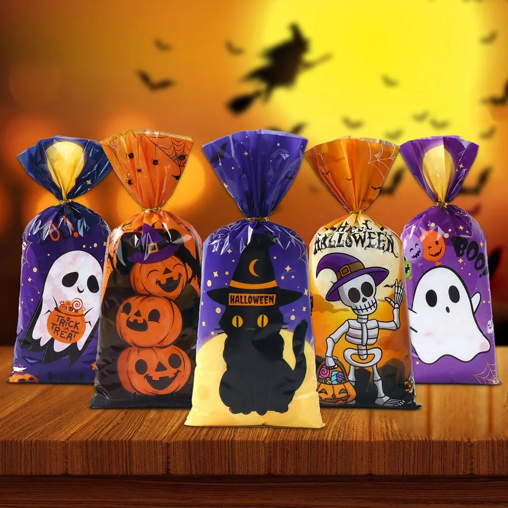 Spooktacular Halloween Candy Bags - Perfect Party Decor & Treat Packaging 2023!