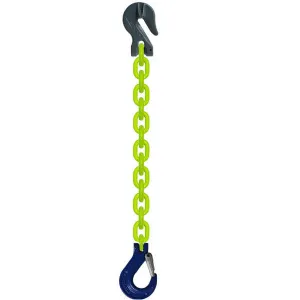 SSG Grade 100 Chain Sling Clevis Grab & Sling Hook Hi-Viz