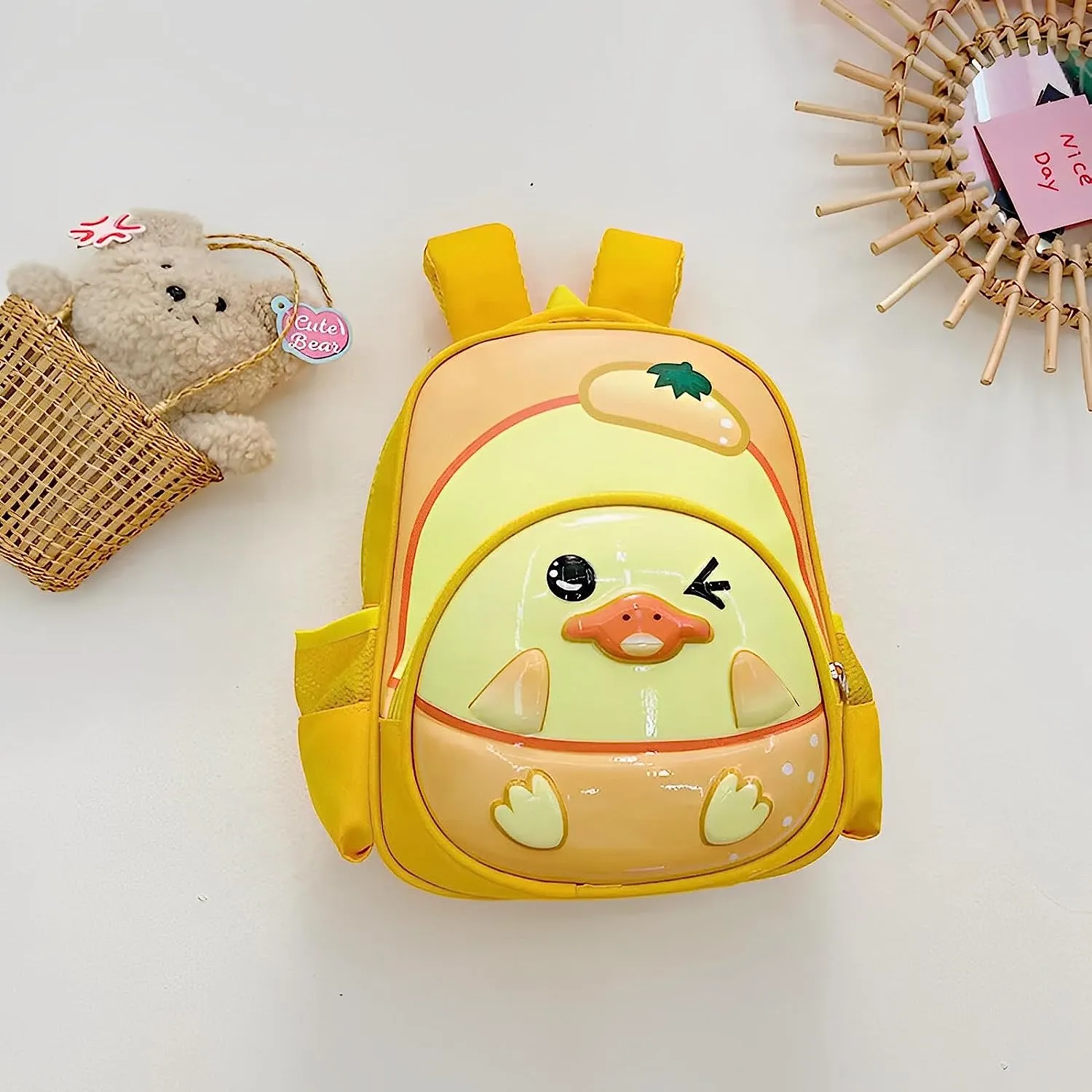 THE LITTLE LOOKERS Cute School Bag Backpack for Girls & Boys Kids School Bags Preschool Kindergarten Travel Picnic