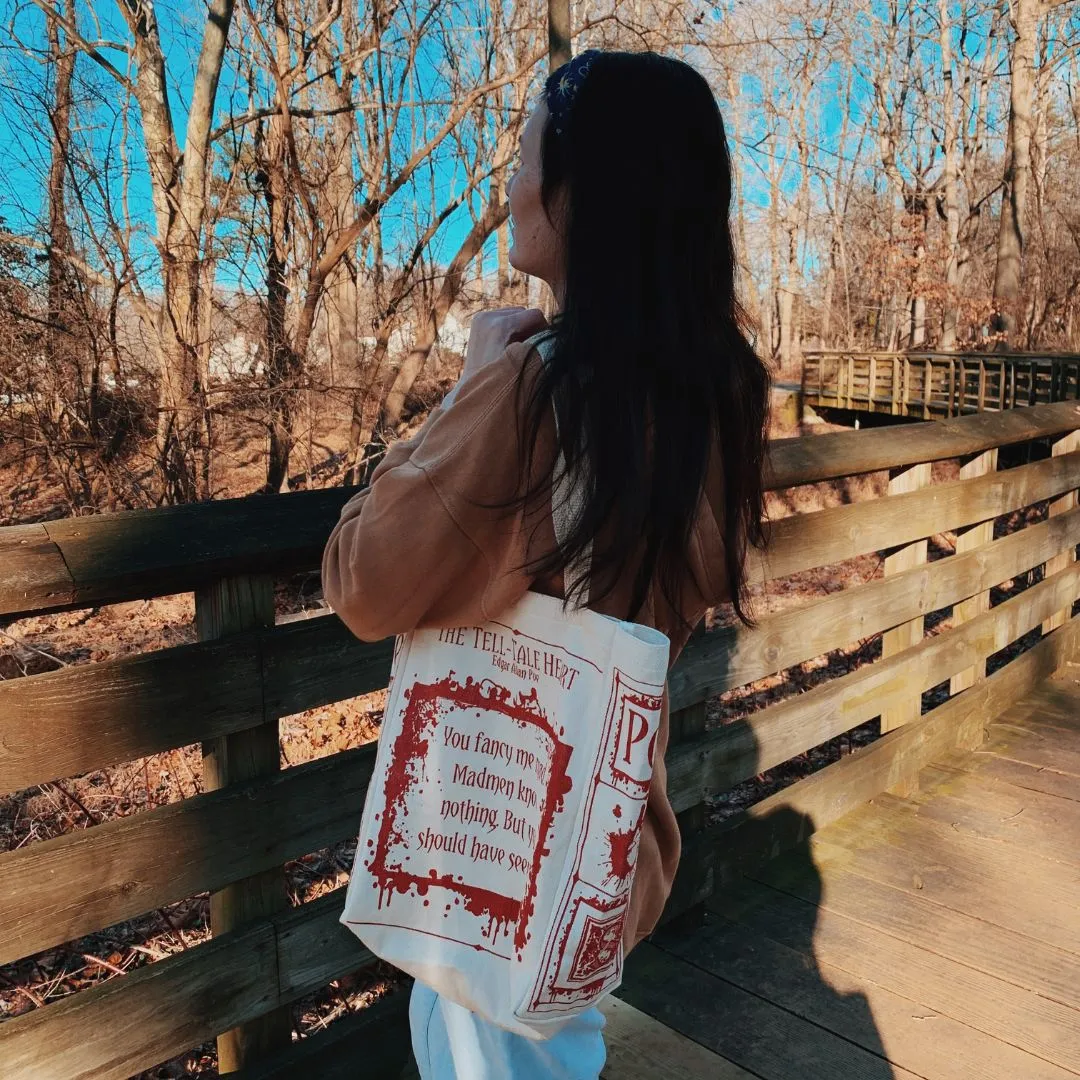 The Tell-Tale Heart Book Tote