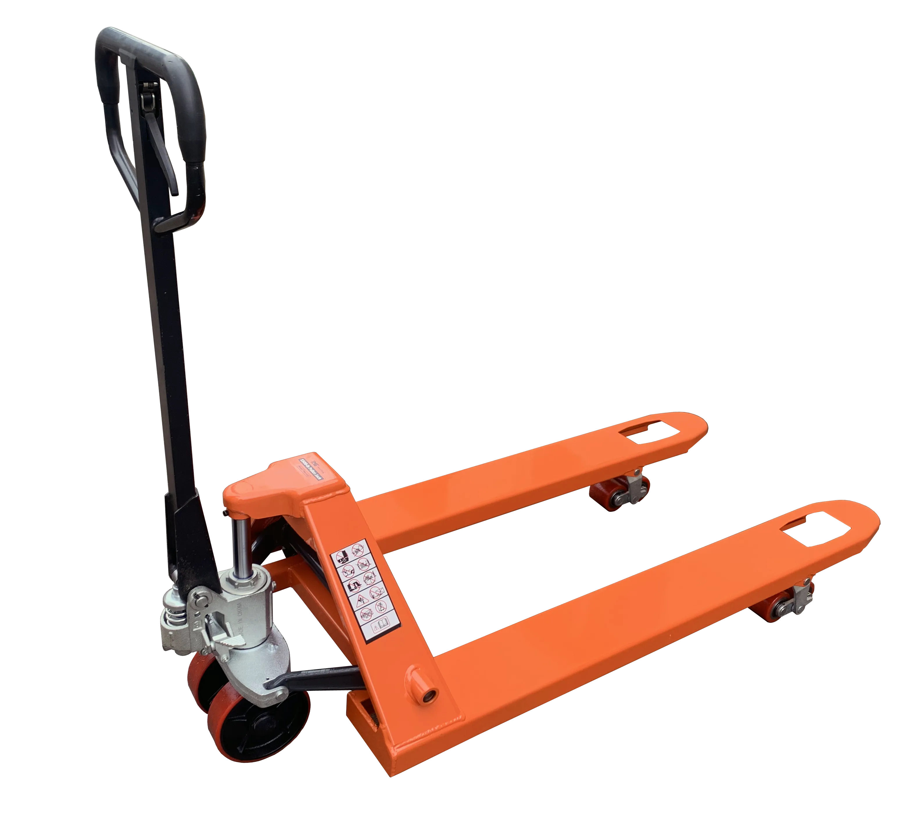 TMG-PJ55 Qty of (6) 5500-lb Pallet Jack Truck, 27" x 48" Forks, 210° Steering Arc, 3'' Clearance