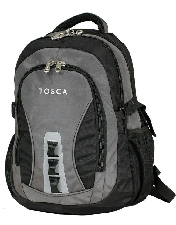 Tosca - TCA972-C Kids backpack - Black/Grey