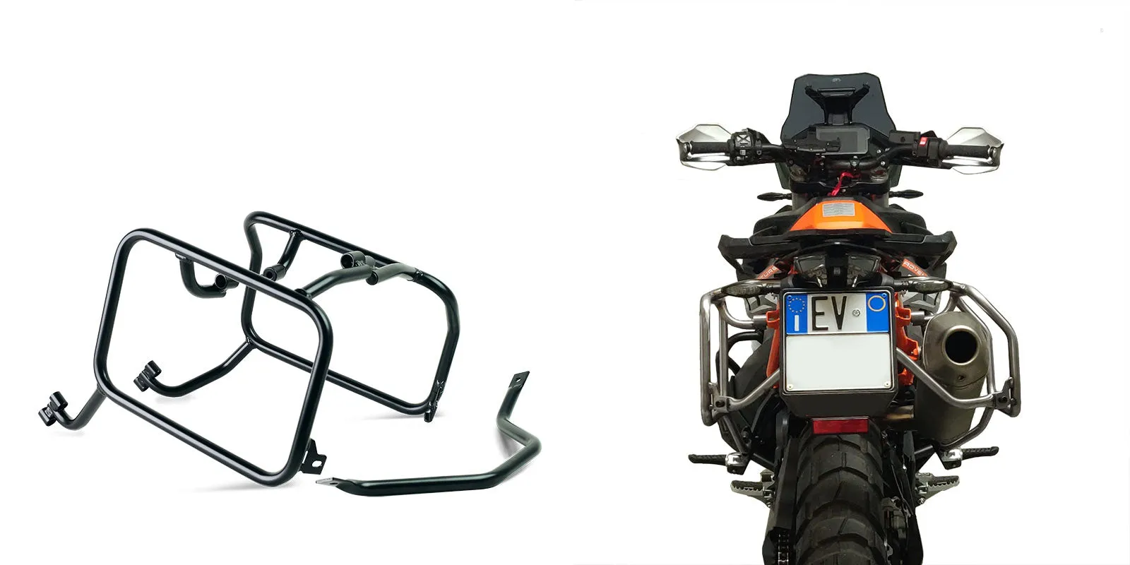 UNIT Garage ATLAS racks - KTM 790/890 and Husqvarna Norden 901